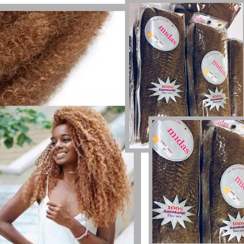 Midas Hair Extensions Braid Kinky Dreadlocks LOTx3